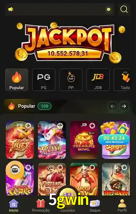 Promoções Especiais no 5gwin App
